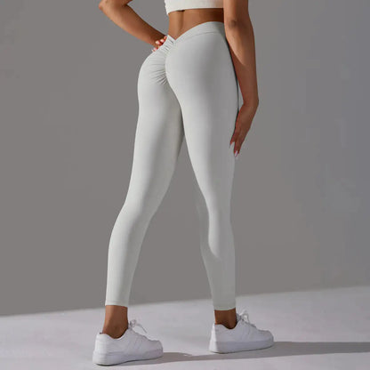 Sculpting V-Back Leggings