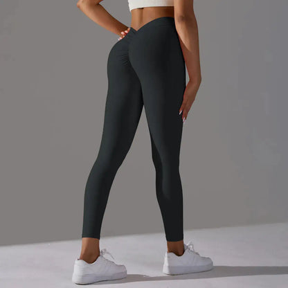 Sculpting V-Back Leggings